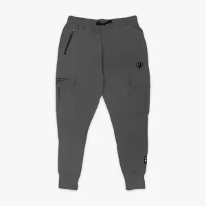 Pro Series Long Cuff Cargo Performance Youth Joggers - Gray
