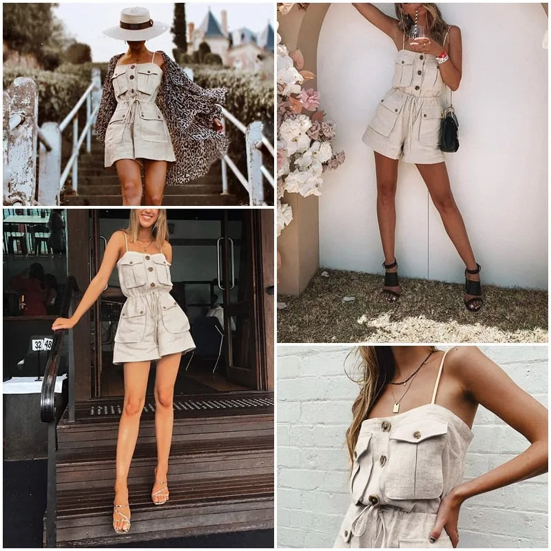 Safari Fashion Jumpsuit