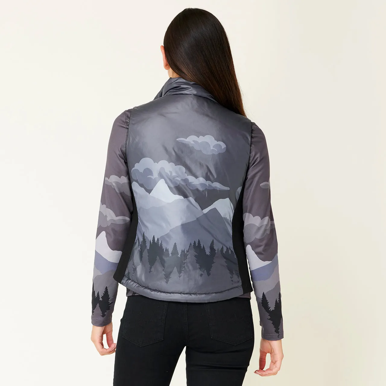 Sela Reversible Vest - Black - SALE