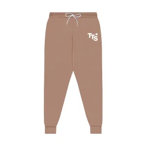 Staggered Joggers Tan