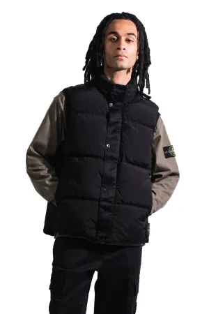 Stone Island 8115G04 Nylon Metal Vest Black