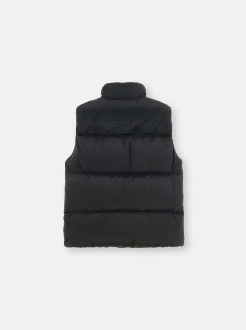 Stone Island 8115G04 Nylon Metal Vest Black