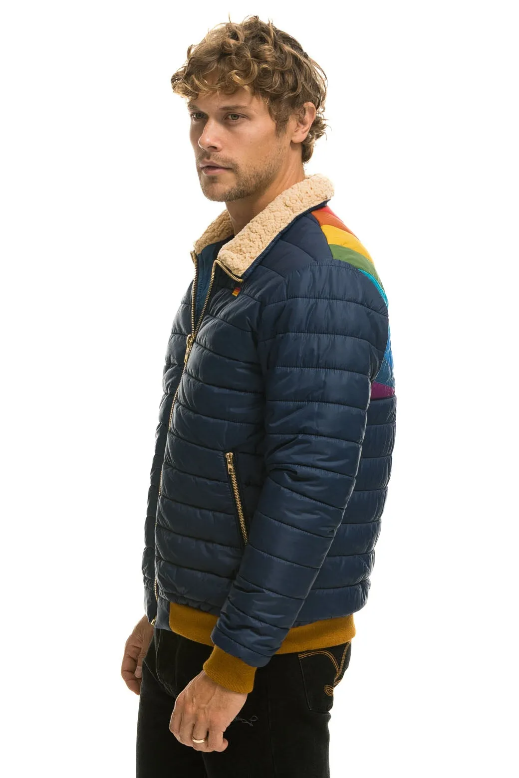 SUNBURST JACKET - NAVY