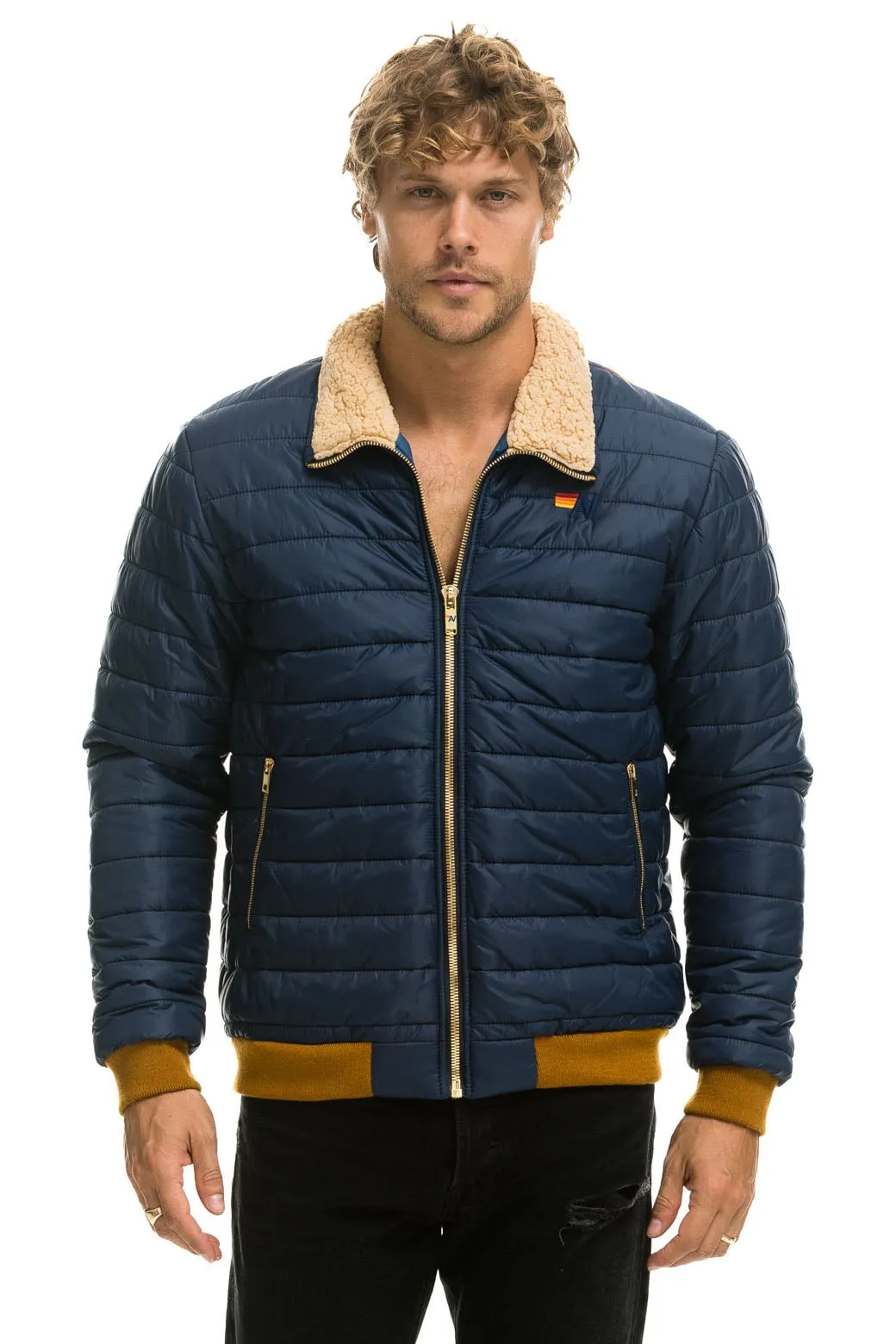 SUNBURST JACKET - NAVY
