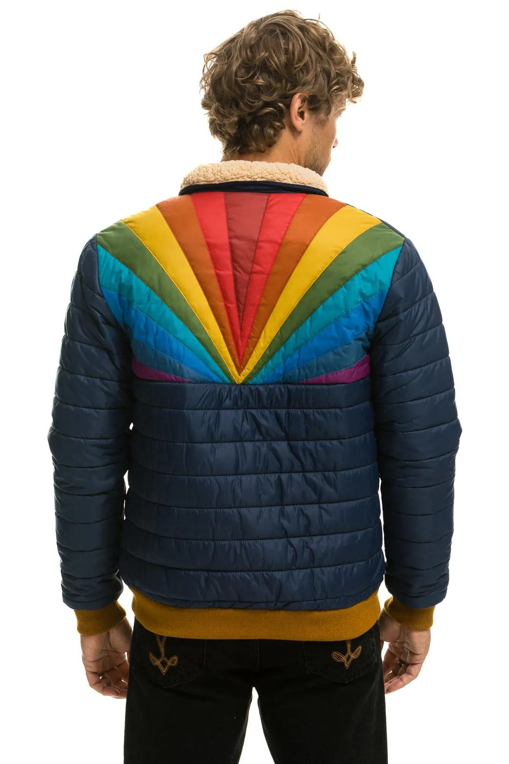 SUNBURST JACKET - NAVY