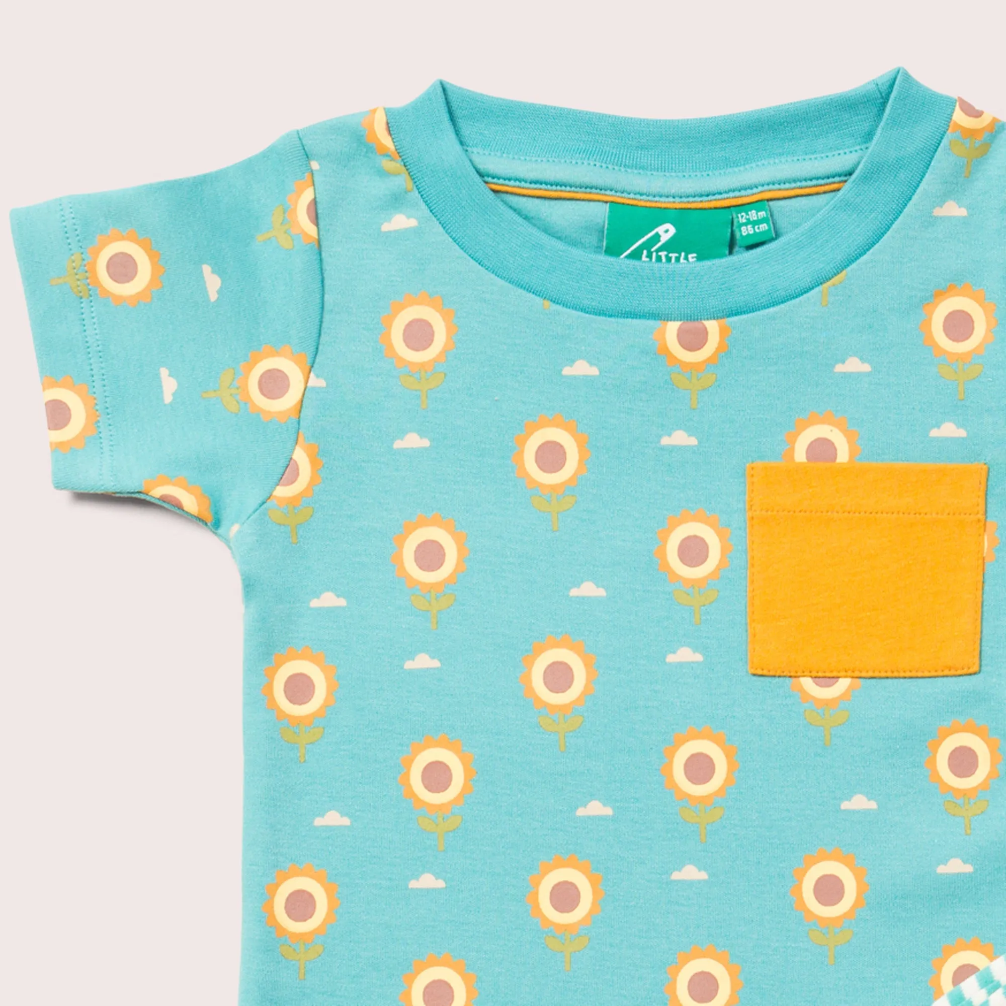 Sunflower Organic T-Shirt & Jogger Playset