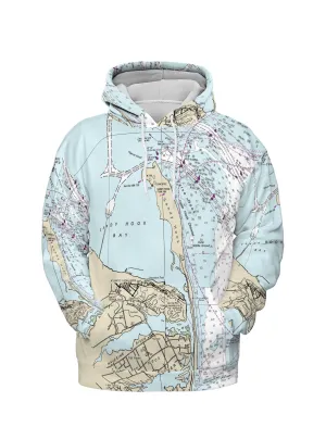The Sandy Hook Bay Lightweight Hoodie Sweatshirt