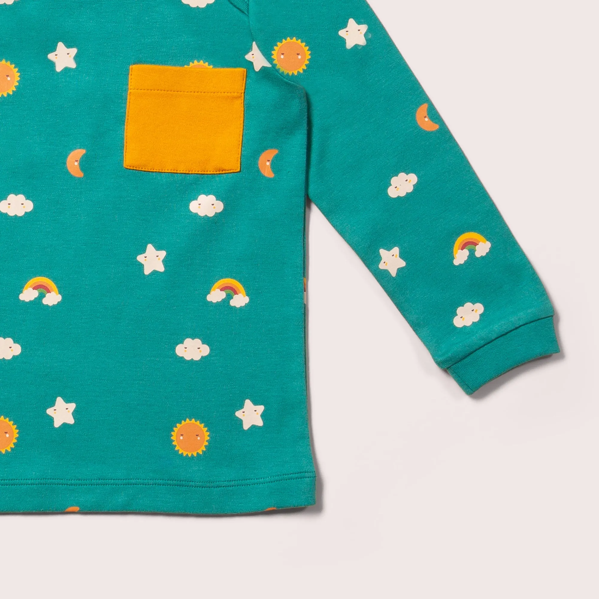 Turquoise Skies Organic T-Shirt & Jogger Playset
