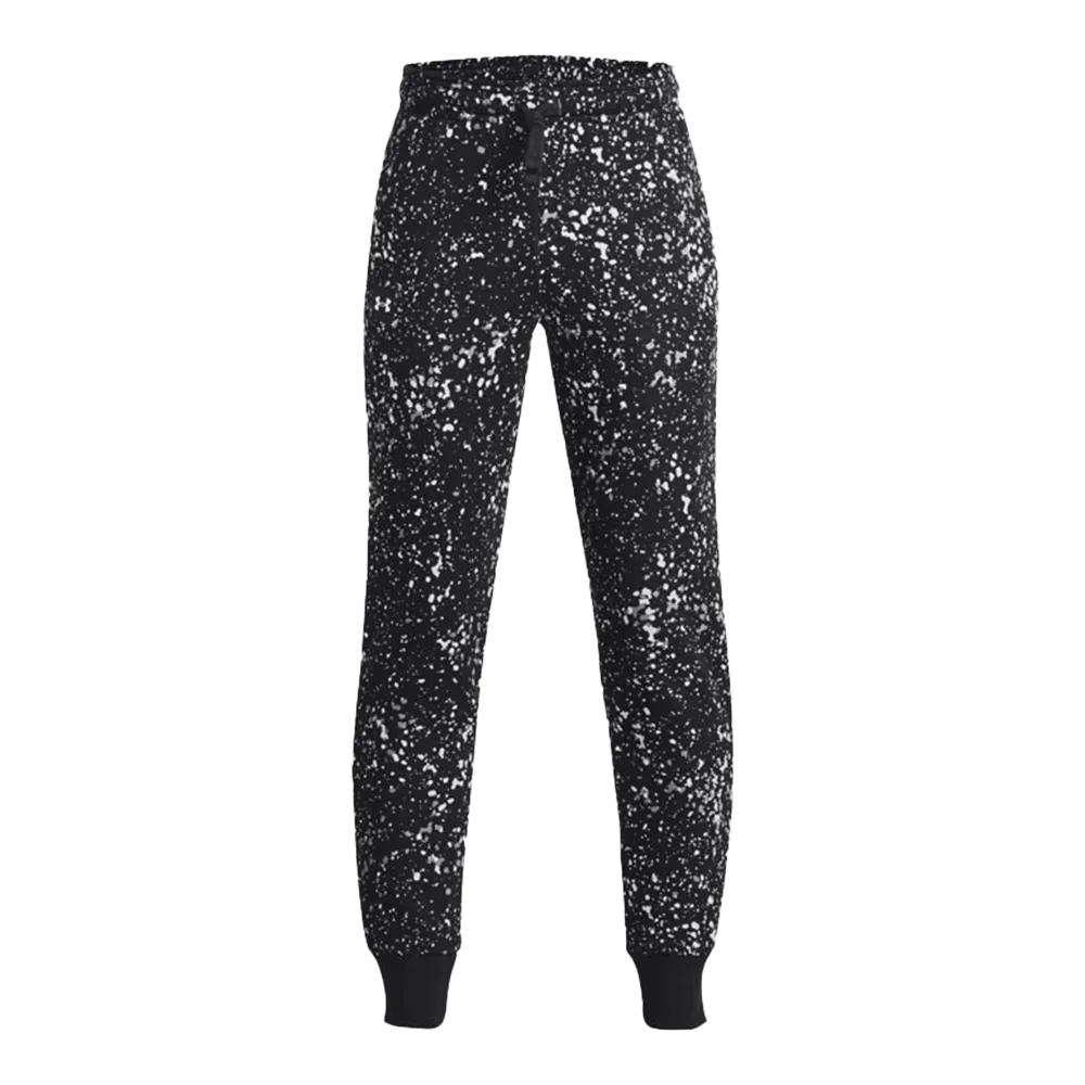 UA Boys' Rival Fleece Printed Joggers