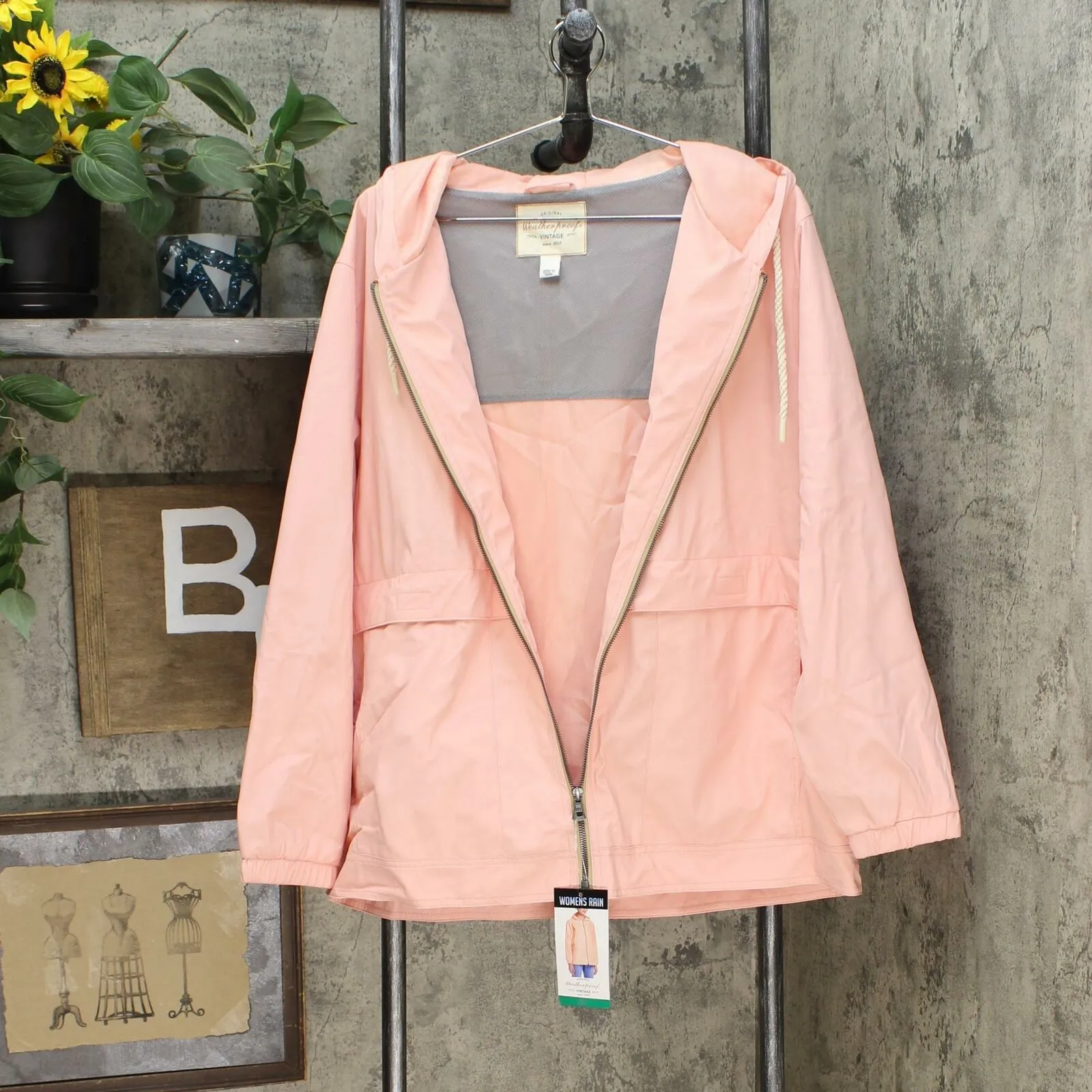 Weatherproof Vintage Women's Rain Slicker Jacket
