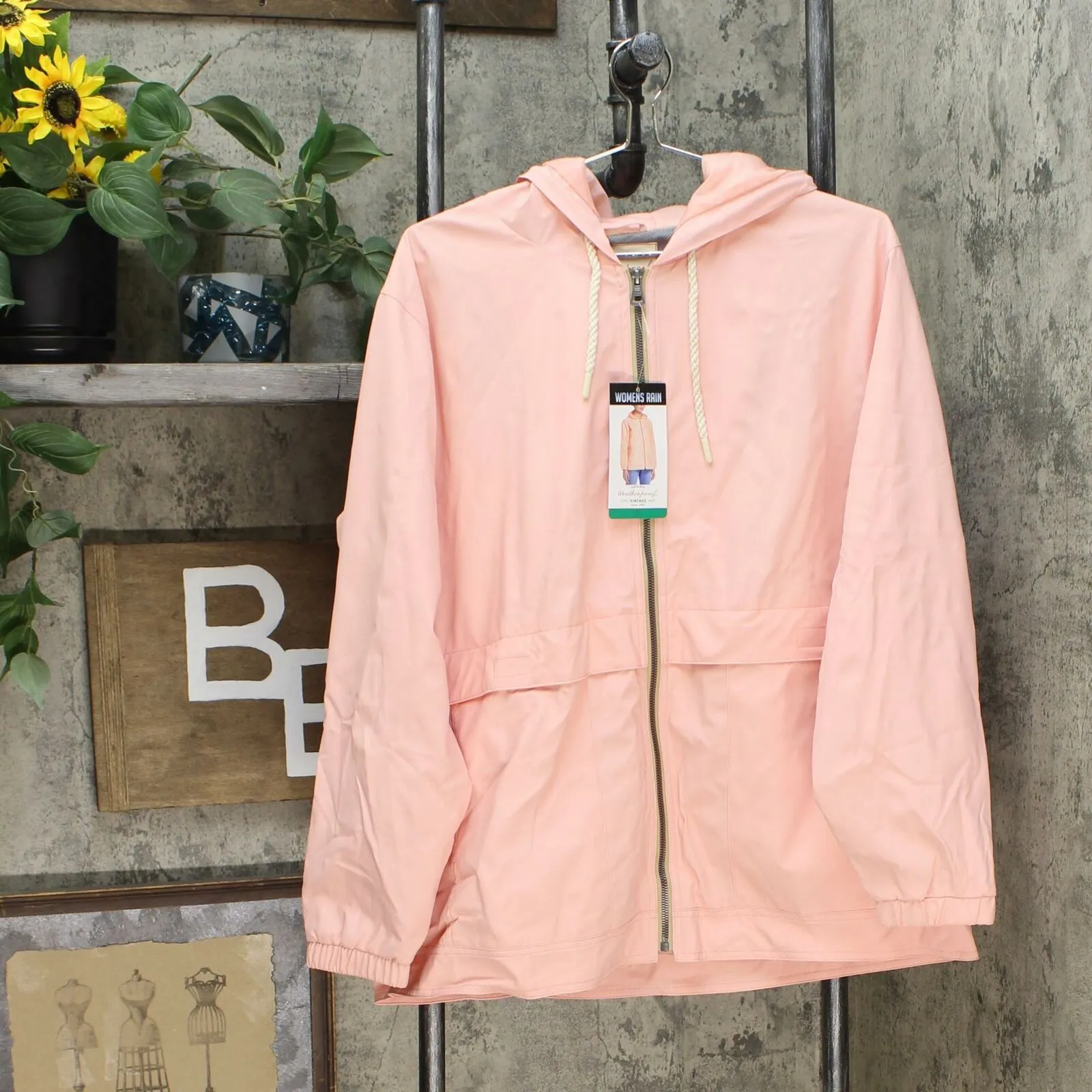 Weatherproof Vintage Women's Rain Slicker Jacket
