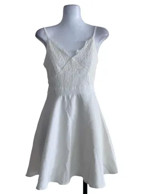 White Laced Rompers