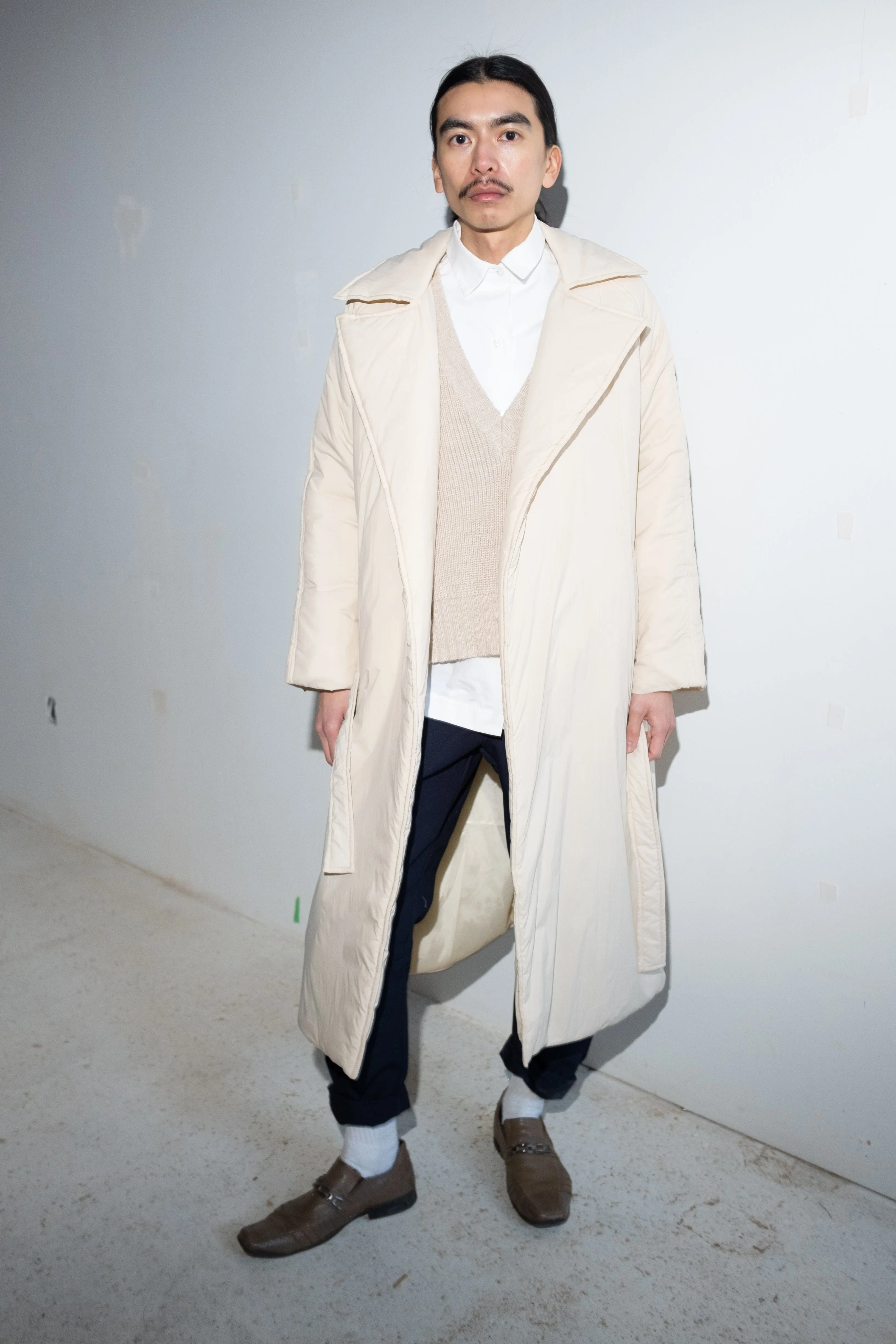 William Coat in Cream