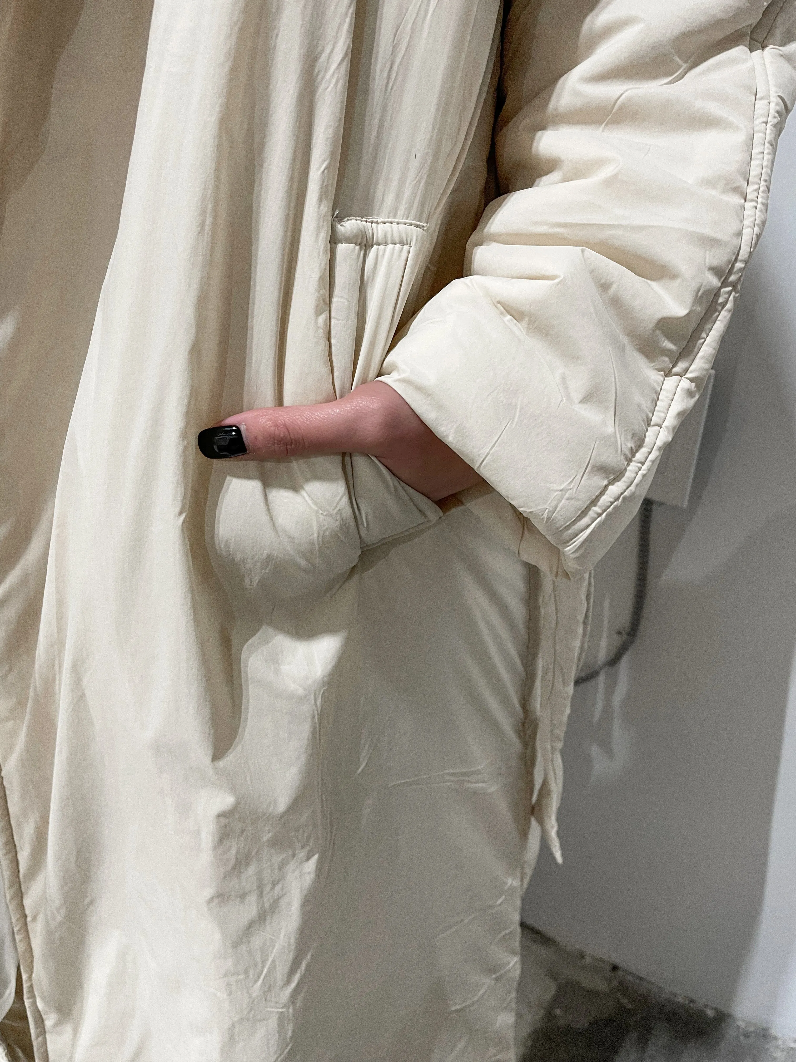 William Coat in Cream