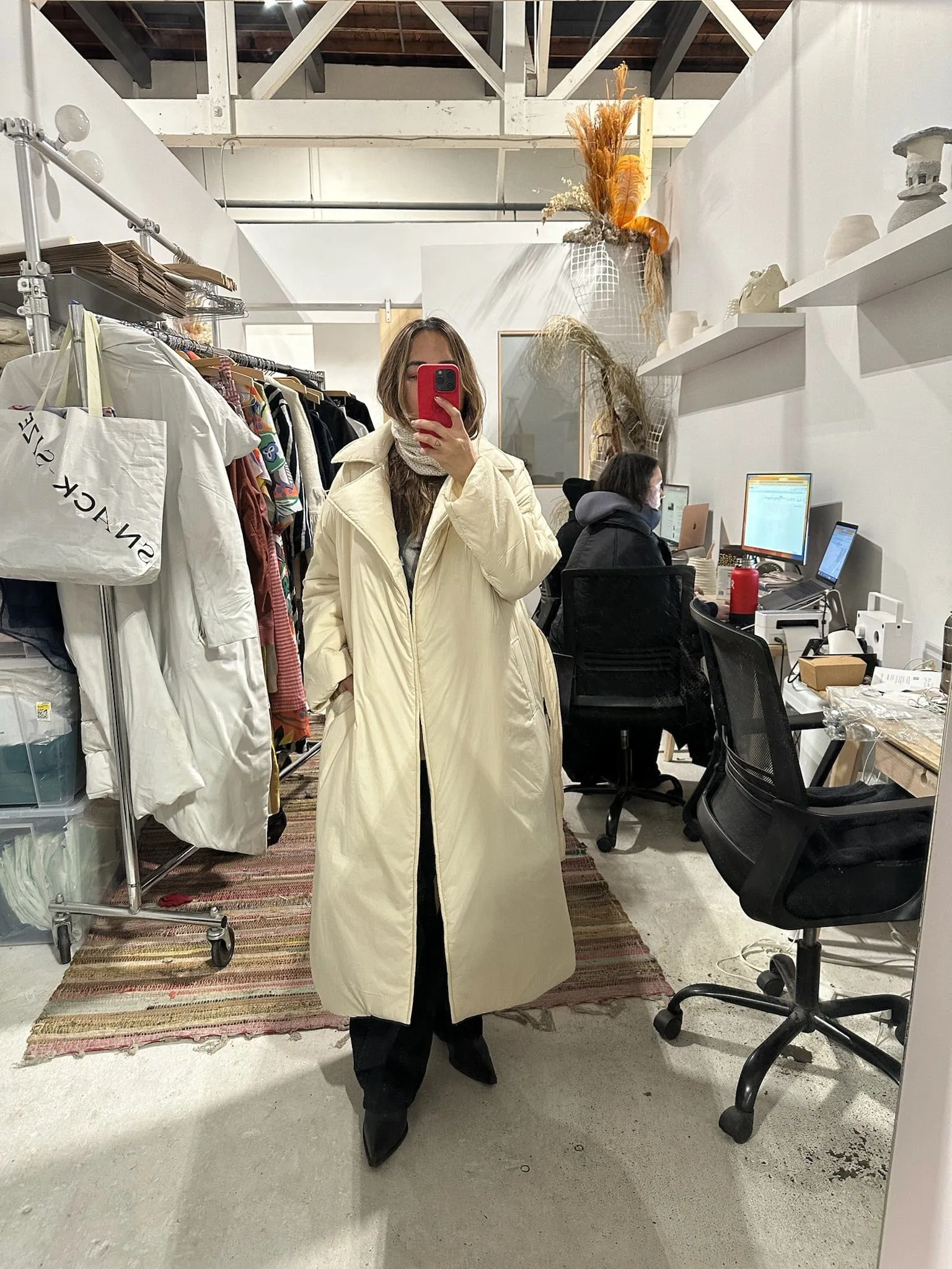 William Coat in Cream