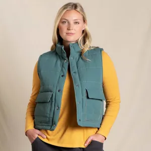 Women’s FORESTER PASS VEST SILVER PINE-Final Sale