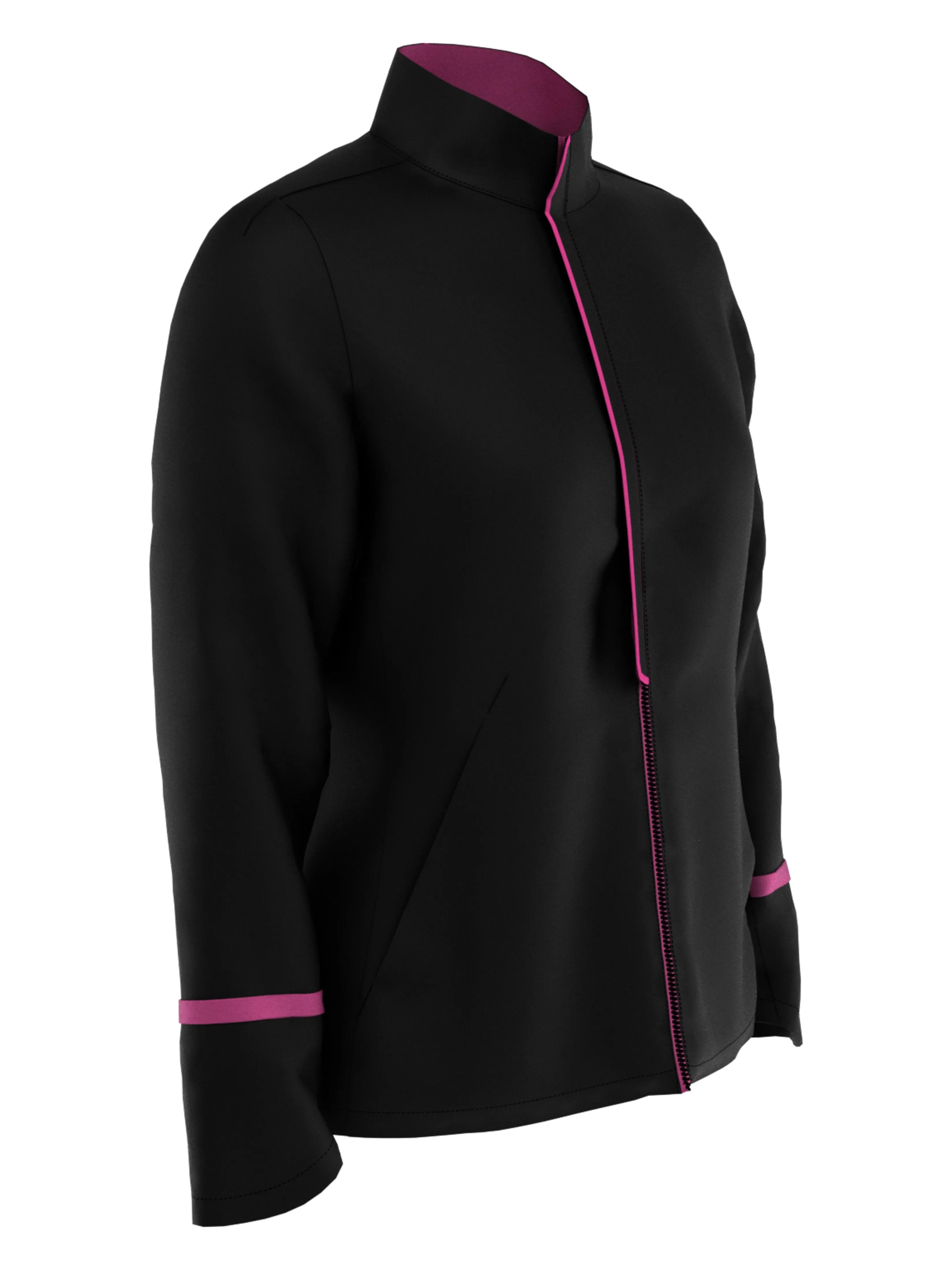 Womens Swing Tech™ Lightweight Woven Full Zip Rain Jacket