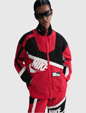 WOMEN'S WOVEN ZIP JACKET