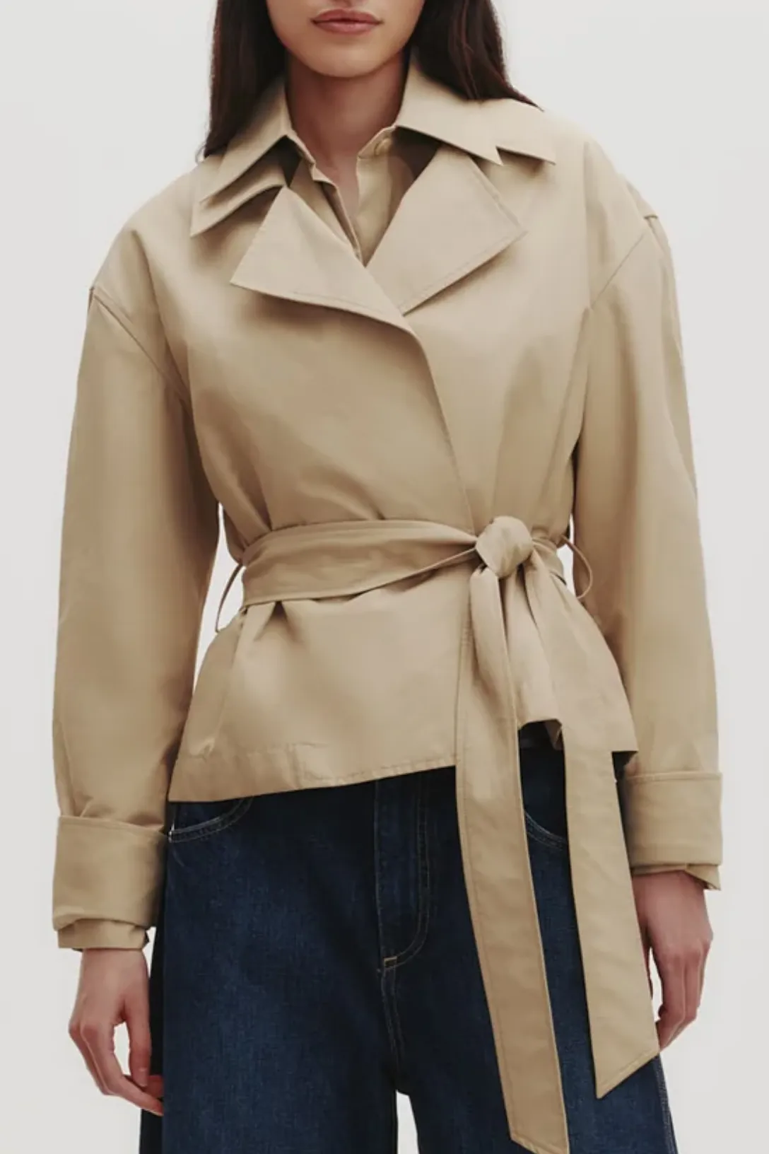 Wrapped Up Jacket | Khaki