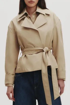 Wrapped Up Jacket | Khaki
