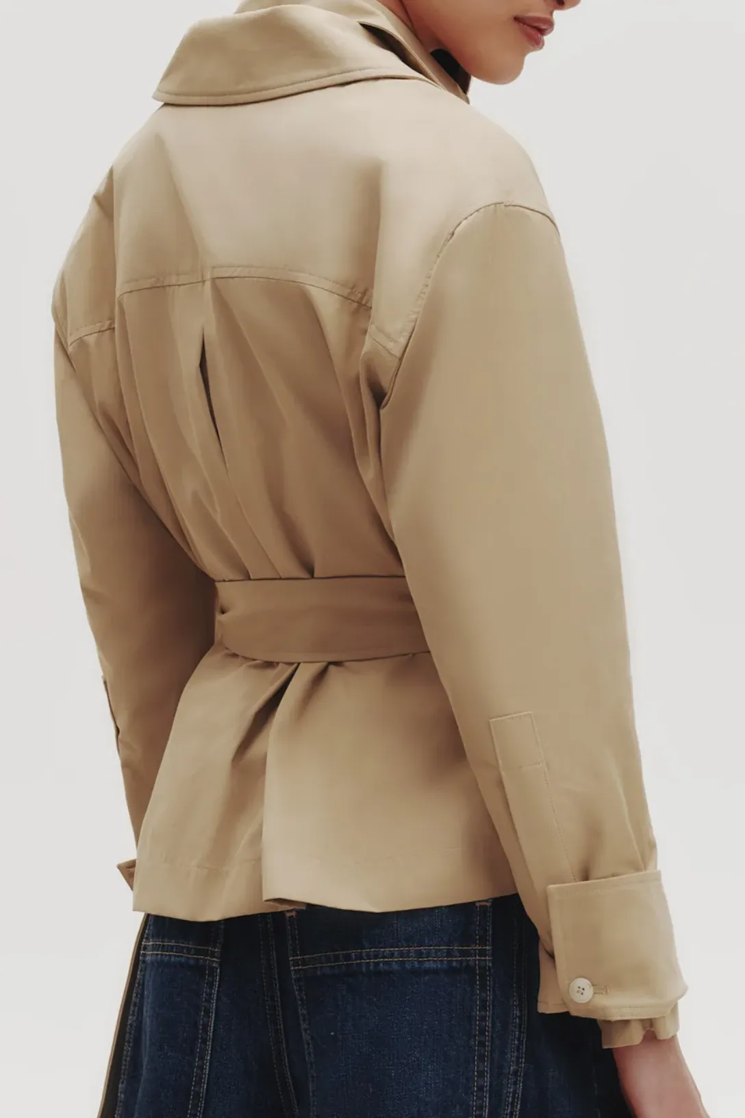 Wrapped Up Jacket | Khaki