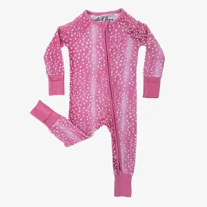 Zipper Romper | Fuchsia Fawn